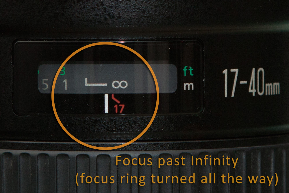 focus past infinity