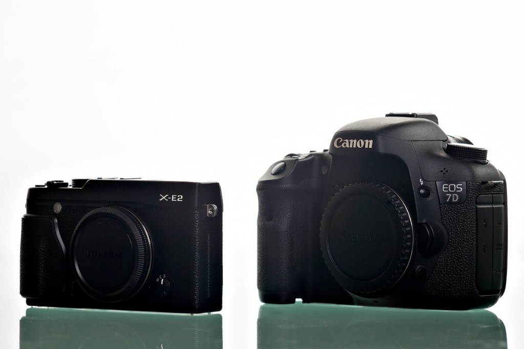 Fuji X-E2 vs Canon EOS 7D (body only)