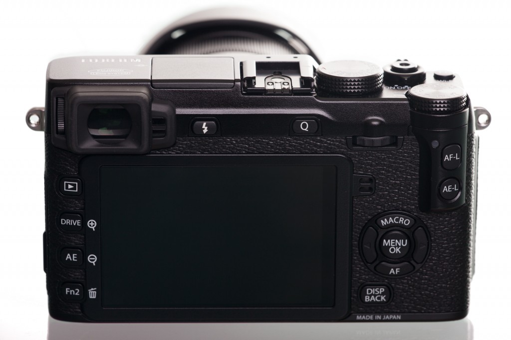 Fuji X-E2 Back View